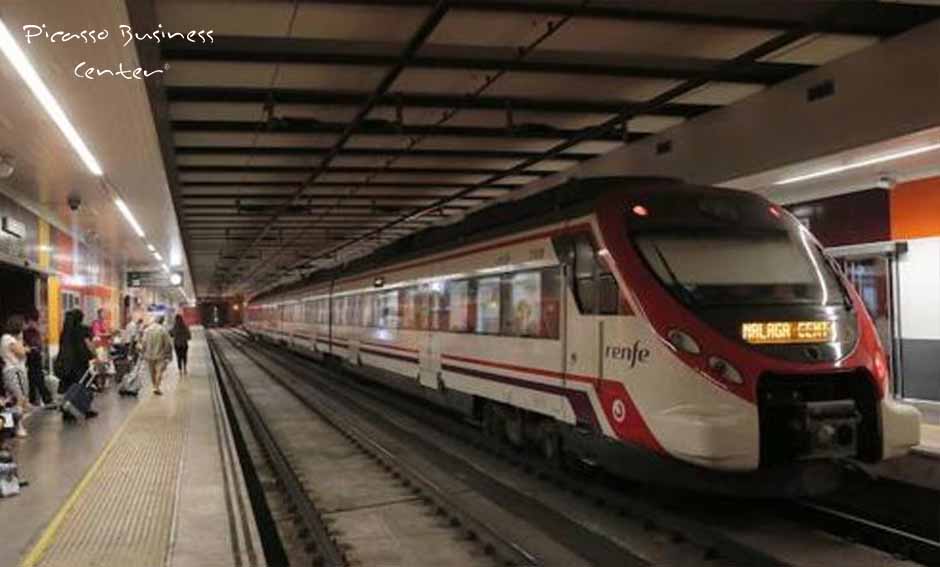 Aeroporto de Málaga a 8 minutos de comboio suburbano Renfe